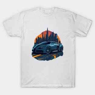 bugatti Veyron Vintage Car T-Shirt